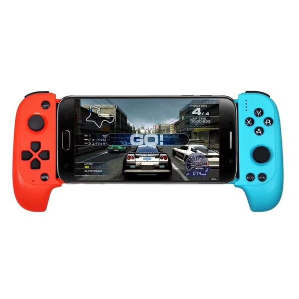Gamepad Saitake 7007F Vermelho e Azul – Comando Bluetooth para Android, iOS e PC - Image 2