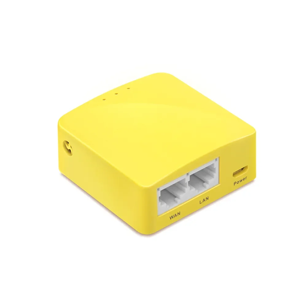 GL.i Net GL-MT300 N-V2 Mini Router 128 MB Portátil Amarelo - Image 3