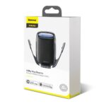 Suporte de carro Baseus Milky Way carregador sem fios 15W
