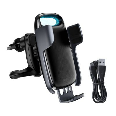 Carregamento Rápido 15 W Baseus Milky Way Suporte Carro LED - Image 2