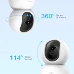 Monitoramento 360º TP-LINK Tapo C200 Câmara Segurança Wi Fi Branco - Image 3