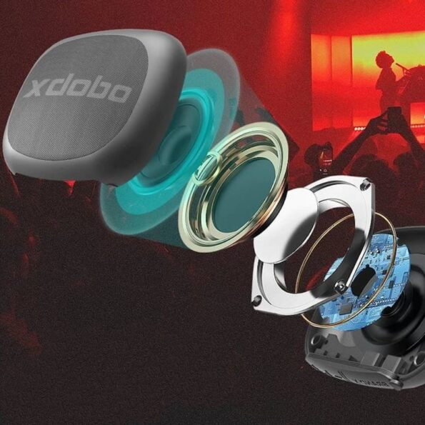 Altifalantes Xdobo Queen 1996 - Preto - Image 2