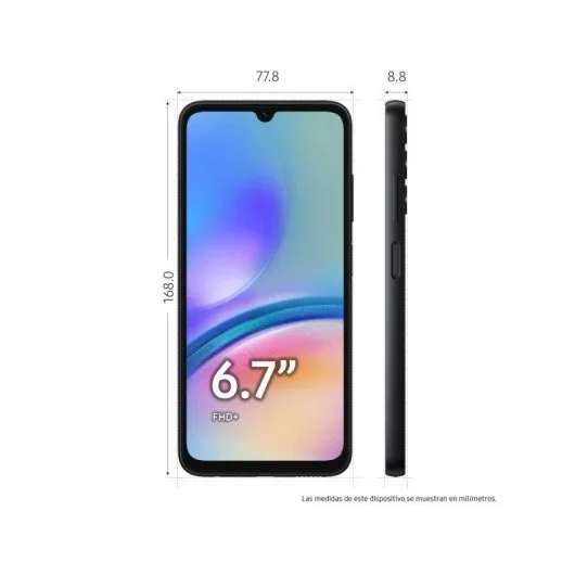 Samsung Galaxy A05 s Smartphone 4 GB 128 GB Preto Tela Imersiva - Image 4