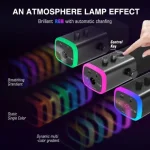 FIFINE AMPLIGAME AM8 Microfone Dinâmico XLR/USB RGB para Streaming e Podcasting - Image 2