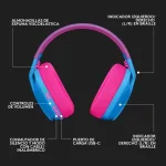 Logitech G435 LIGHTSPEED Auscultadores Gaming Sem Fios Azuis - Image 3