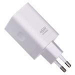 OPPO SuperVOOC 45W USB-A — Carregador Rápido de Parede Branco - Image 4