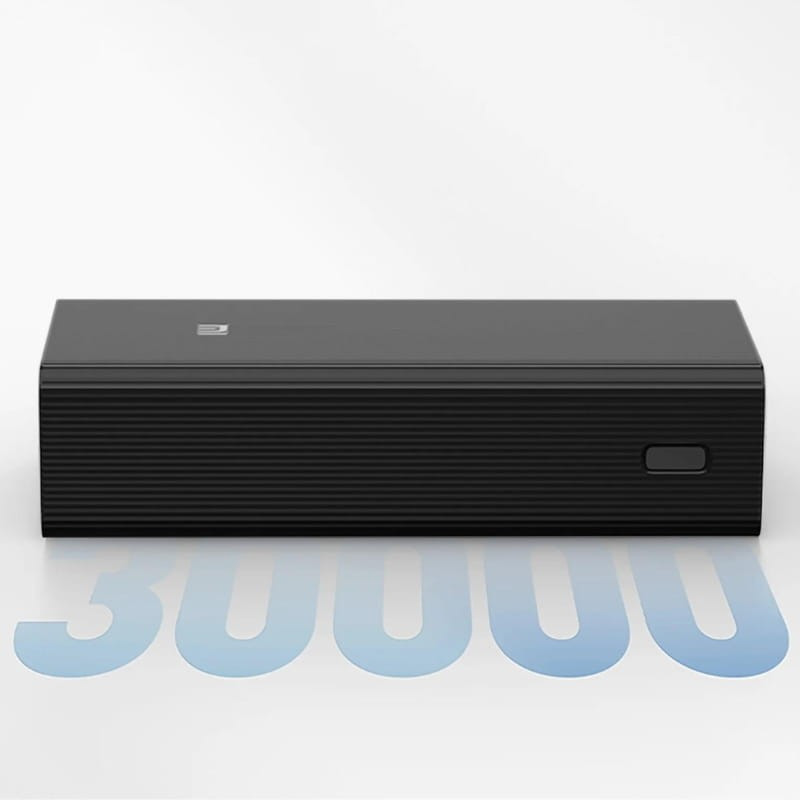 Xiaomi Power Bank 30000 m Ah Preto Carrega 3 Dispositivos Rápido - Image 3