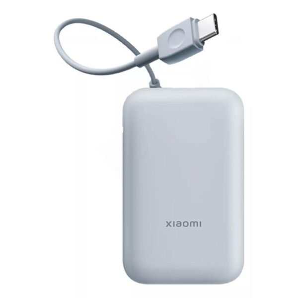 Xiaomi Power Bank 10000mAh (cabo integrado) 22,5W Azul - Image 2