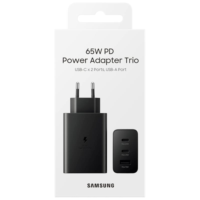 Carregador Samsung EP-T6530 Trio 65W Preto - Image 4