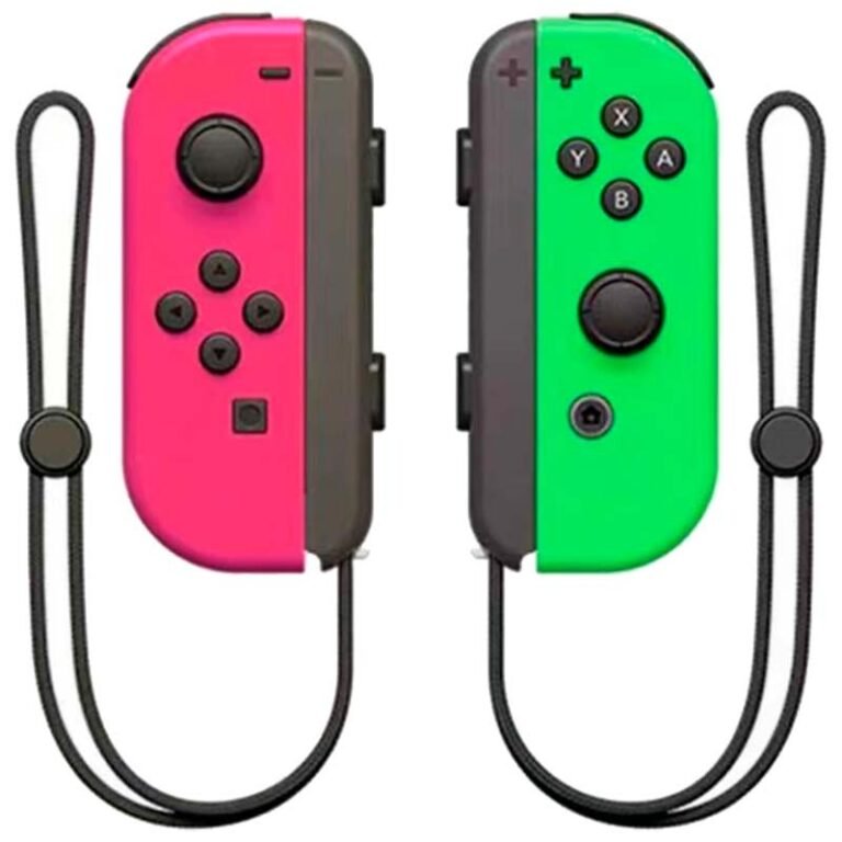 Nintendo Switch Joy-Con Compatível Rosa/Verde