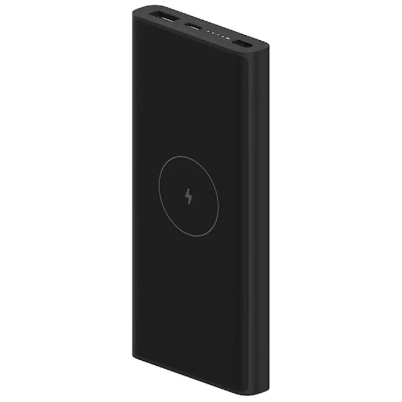 Xiaomi 10 W Power Bank 10000 m Ah Carregamento Sem Fio Preto - Image 2