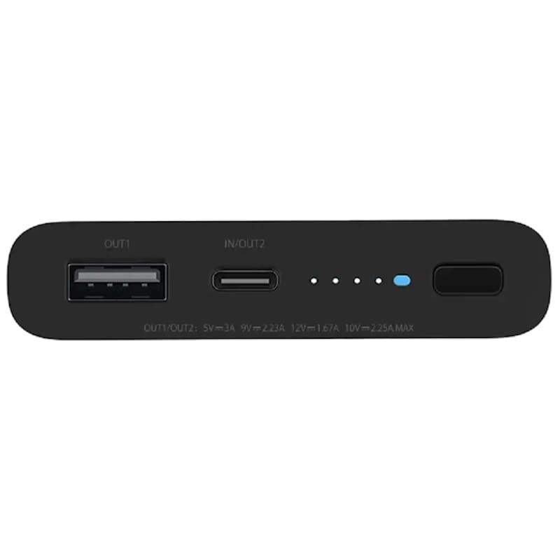 Xiaomi 10 W Power Bank 10000 m Ah Carregamento Sem Fio Preto - Image 3
