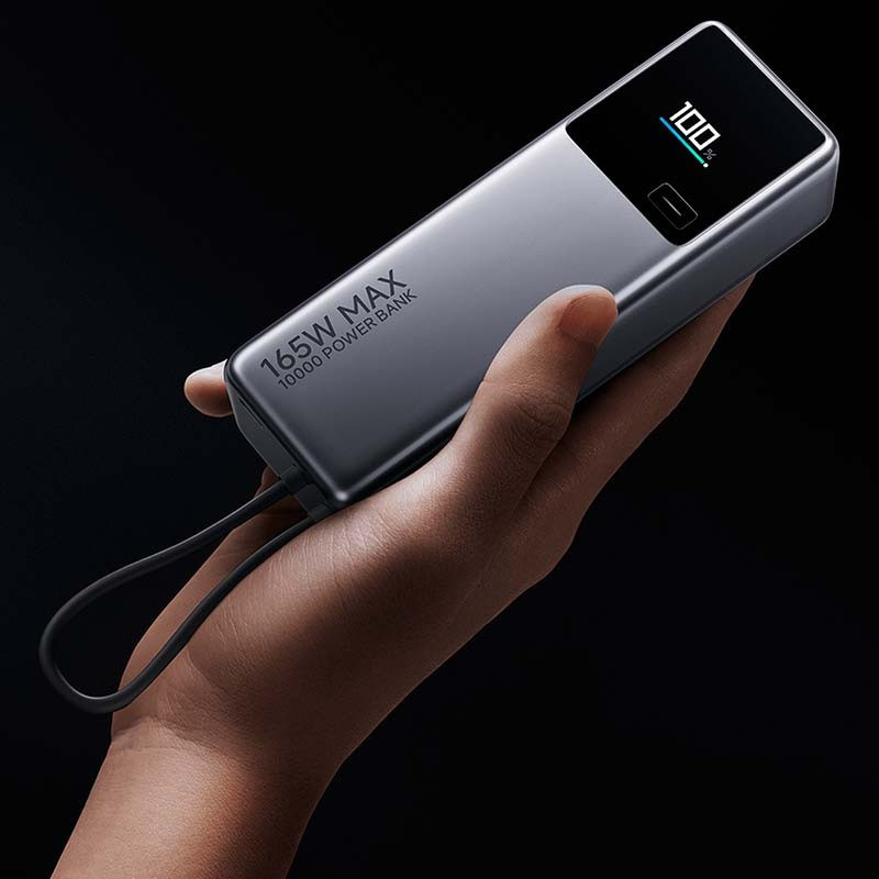 Xiaomi Pocket Edition Pro Powerbank 10000 m Ah 33 W Cinza - Image 7