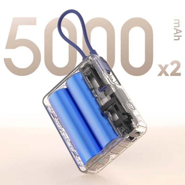 Xiaomi 33W Power Bank 10000mAh (Cabo Integrado) Castanho - Image 2