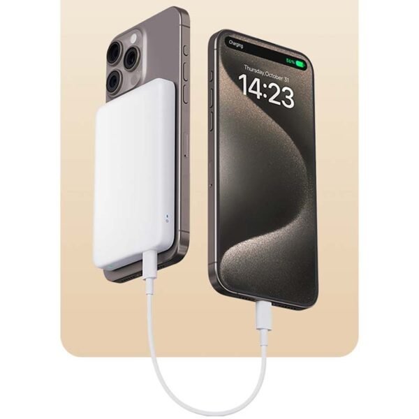 Xiaomi Magnetic Power Bank 5000mAh - Bateria Externa 20W com MagSafe - Image 4