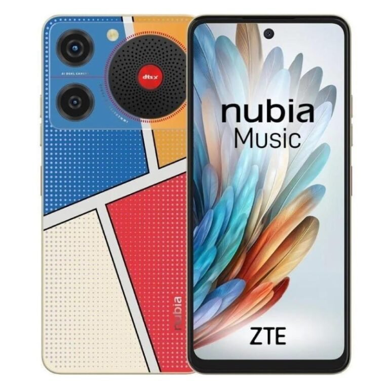 ZTE Nubia Music Pop Art 4GB/128GB Azul/Vermelho