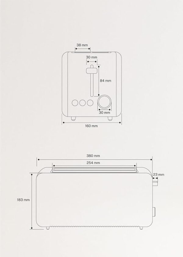 Torradeira Retro Create Toast 2 ranhuras XL 1500W Verde - Image 7