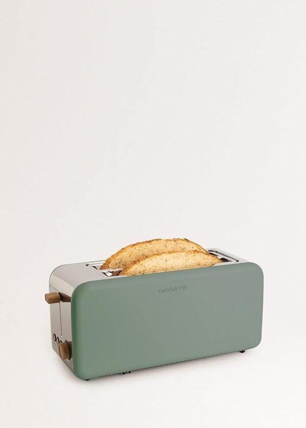 Torradeira Retro Create Toast 2 ranhuras XL 1500W Verde - Image 2