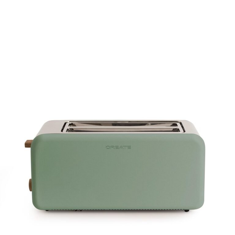 Torradeira Retro Create Toast 2 ranhuras XL 1500W Verde