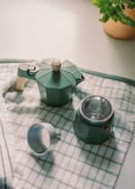 Create Thera Moka Cafeteira Italiana Retrô 350ml Verde - Image 3