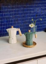 Create Thera Moka Cafeteira Italiana Retrô 350ml Verde - Image 7