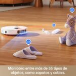 Dreame L10S Pro Ultra Heat Robot Aspirador e Mopa com Base de Auto-Esvaziamento Branco - Image 6