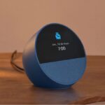 Amazon Echo Spot Smart Alarm Clock com som de qualidade e Alexa Azul - Image 2