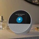 Amazon Echo Spot Smart Alarm Clock com som de qualidade e Alexa Branco - Image 3