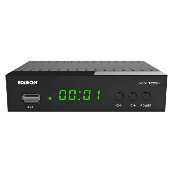 Edision Picco T265+ Receptor digital terrestre (Grade A)