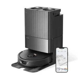 Roborock Q REVO Robot Aspirador com Base Multifunções Preto