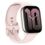 Amazfit Active AMOLED Smartwach com Bracelete de Silicone Petal Pink