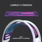 Logitech G G733 Branco - Auscultadores para jogos - Image 4