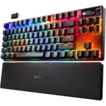 SteelSeries Apex Pro TKL Gen 3 RGB Teclado Mecânico Gaming Sem Fios OmniPoint 3.0 Preto (EUA)