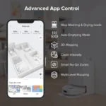 Roborock Q REVO Robot Aspirador com Base Multifunções Preto - Image 9