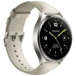 Xiaomi Watch 2 Smartwatch Gris Titânio com Bracelete de Couro Branco - Image 3