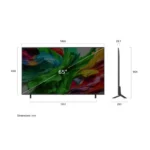 LG 65 QNED85 A6 C Smart TV 65" 4 K Mini LED Dolby Vision Preto - Image 3