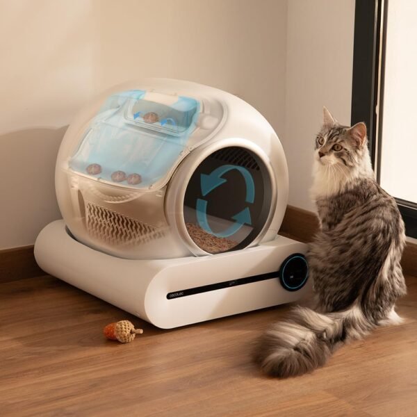 Cecotec Caixa de Areia Inteligente Pumba 8000 CleanKitty Smart - Image 7