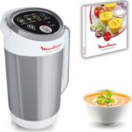 Moulinex Easy Soup Máquina Inox Programas Automáticos Branco
