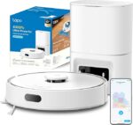 Aspirador Robô TP-Link Tapo RV30 Max Plus – 5300Pa Mopa, Filtro HEPA, Estação Automática e Wi-Fi Branco