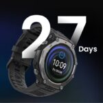 Amazfit T-Rex 3 Smartwatch AMOLED Preto Onyx - Image 5