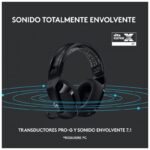 Logitech G733 Lightspeed RGB Headset Gaming Sem Fios Preto - Image 7