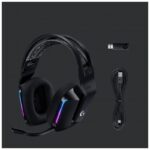 Logitech G733 Lightspeed RGB Headset Gaming Sem Fios Preto - Image 9
