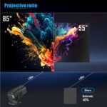 Magcubic HY320 Mini — Projetor Portátil Full HD / Suporte 4K, Android 11, Wi-Fi 6, BT 5.0, 390 ANSI lm - Image 3