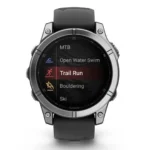 Garmin Fenix ​​​​​​E 47mm Aço Preto - Image 4