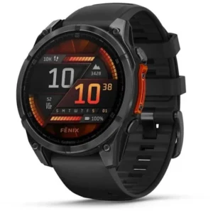 Garmin Fenix ​​​​​​8 AMOLED 47mm Aço Preto