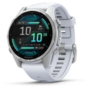 Garmin Fenix ​​​​​​8 AMOLED 43mm Aço Branco