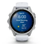 Garmin Fenix ​​​​​​8 AMOLED 43mm Aço Branco - Image 2