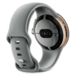 Google Pixel Watch Wi-Fi Dourado com Bracelete Avelã - Image 4