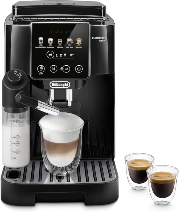 De’Longhi Magnifica Start ECAM220.91.B – Máquina de Café Super Automática com Moinho, 15 Bar, LatteCrema