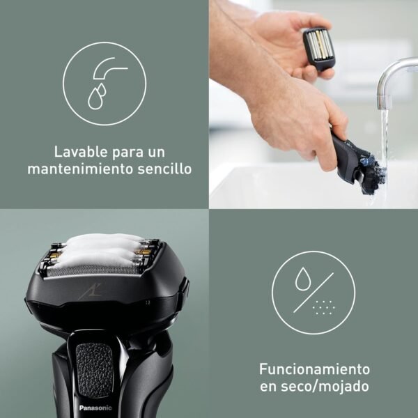 Panasonic Series 900 ES-LV6U – Máquina de Barbear Elétrica Profissional com Estojo em Couro - Image 5
